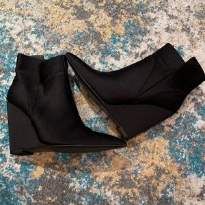 Zara Wedge Booties Sz 38